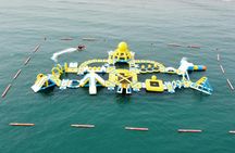 Inflatable Water Park Adventure in the Sea of Salou