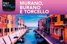 Murano, Burano and Torcello guided boat trip from Punta Sabbioni