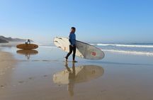 Half-day tailored surf lessons in the Porto region