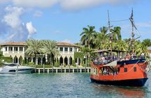 Pirate adventure on a sightseeing boat tour in Miami