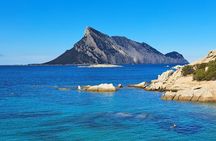 Five islands of Tavolara Marine Protected Area from San Teodoro
