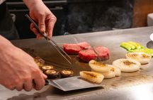 Kobe food and sake tour with teppanyaki tasting experience