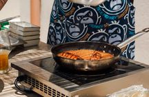 Small-group cooking class with professional chef at Ftelos brewery