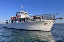 Sunset boat trip in Alcudia Bay with tapas and snorkelling