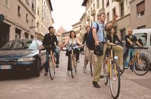 Audio guided bike tour led by a tour leader