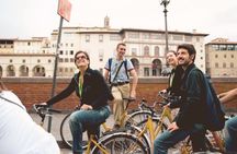 Audio guided bike tour led by a tour leader