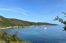 Self-guided wild coastal hike in Saint-Florent with pickup