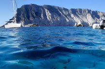 Five islands of Tavolara Marine Protected Area from San Teodoro