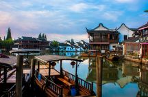 Shanghai city and Zhujiajiao water town private tour with lunch