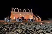 Wild bivouac desert night from Djerba and Zarzis