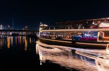 Dubai luxury canal dinner cruise with optional transfer and beverages