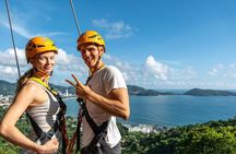 Phuket ATV and zipline experience above Patong Beach
