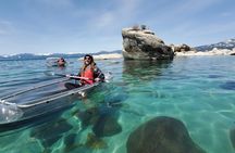 Explore Lake Tahoe Crystal Coves in a Clear Kayak
