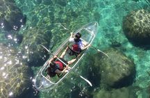 Explore Lake Tahoe Crystal Coves in a Clear Kayak