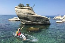Explore Lake Tahoe Crystal Coves in a Clear Kayak