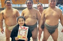 Sumo training observation tour with sumo journalist