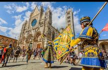 Siena walking tour with Palio and Contrada Museum