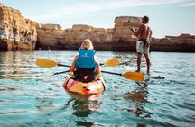 Caves and cliffs kayak tour in Albufeira