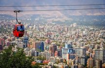 Guided tour of Santiago with Bellavista, San Cristóbal and cable car