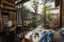 Kyoto tea and kimono ceremony in a traditional machiya townhouse