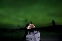 Northern lights tour in the dark from Sälen