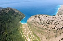 Pirate ship adventure to Kakome and Krorez hidden bays from Saranda