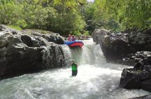 Waterfall Benang Kelambu and river rafting adventure