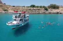 VIP boat trip in Pefkos with swim stops and lunch