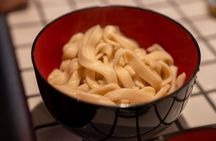 Kyoto udon and tempura cooking class with professional chefs