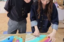 Resin art workshop experience in downtown Ishigaki City