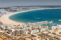 Guided tour of Agadir, cable car and Crocoparc from Marrakech