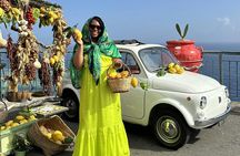 Amalfi Coast Authentic Vintage Car Private Tour with a Driver Guide