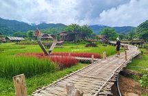 Private full day trip to Pai and Kho Ku So Bamboo Bridge