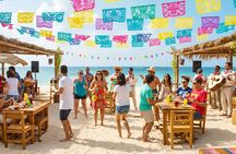 Mexican party by the sea in Cozumel