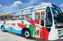 Ride and beach party at Cozumel