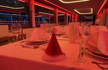 Christmas boat tour on a solar catamaran