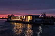Christmas boat tour on a solar catamaran