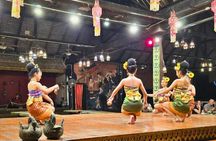 Traditional northern Thai dinner with cultural show