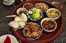 Traditional northern Thai dinner with cultural show