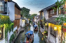 Suzhou Classical Gardens and Water Town visit with pick-up