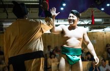 Asakusa sumo show and wrestler’s lunch experience