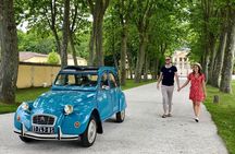 Bordeaux Left Bank private tour on a classic convertible vintage car