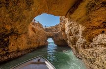 Benagil and Marinha caves private boat tour