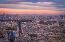 Shibuya walking tour with skyline city night views