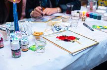 Traditional Stained Glass Painting Workshop in Istanbul