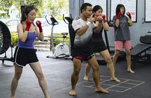Muay Thai boxing intro private class for beginners in Chiang Mai