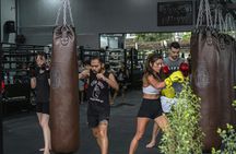 Muay Thai boxing intro private class for beginners in Chiang Mai