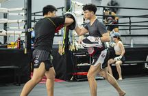 Muay Thai boxing intro private class for beginners in Chiang Mai