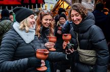 Munich Christmas market tour with traditional snacks and drinks