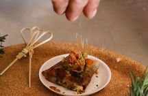 Local authentic dinner in a Pantelleria dammuso